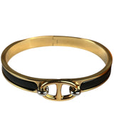 Hermes Enamel Mini Clic Chaine D'Ancre Bangle