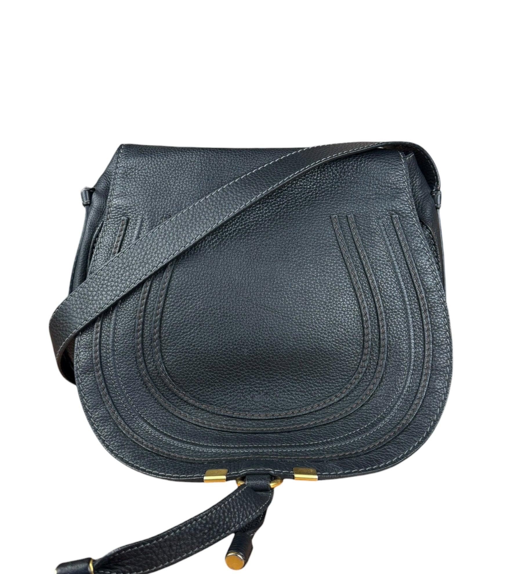 Chole Black Marcie Crossbody Bag