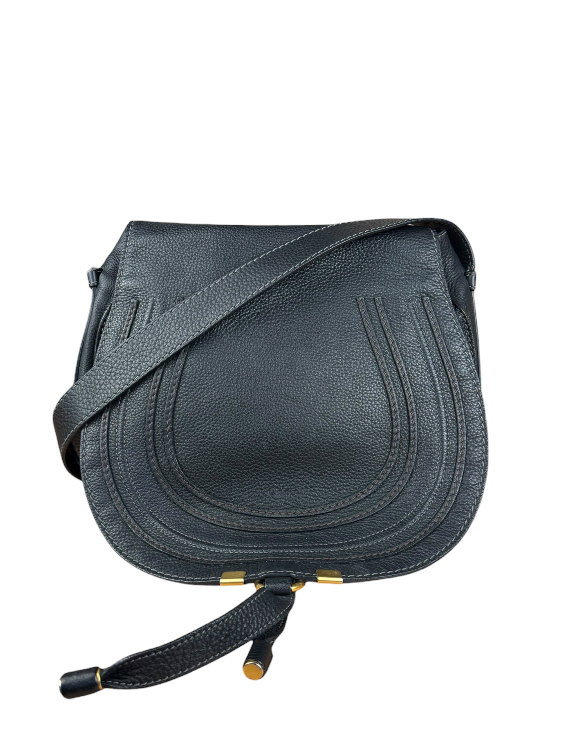 Chole Black Marcie Crossbody Bag
