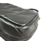 Coach Black Nappa Leather Tabby Shoulder Bag