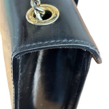 Gucci Black Leather Small Emily Chain Shoulder Bag