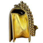 Chanel Gold Metallic CC Boy Bag 2014