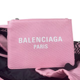 Balenciaga Pink/Black 24/7 Layered Mesh Tote Bag