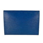 Louis Vuitton Blue Epi Jena Clutch