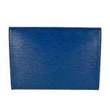 Louis Vuitton Blue Epi Jena Clutch