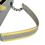 Chanel 2005 Canvas Camellia No. 5 Flap Shoulder Bag