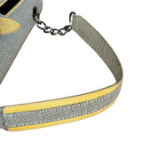 Chanel 2005 Canvas Camellia No. 5 Flap Shoulder Bag