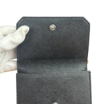 Prada Black Leather Saffiano Phone Holder