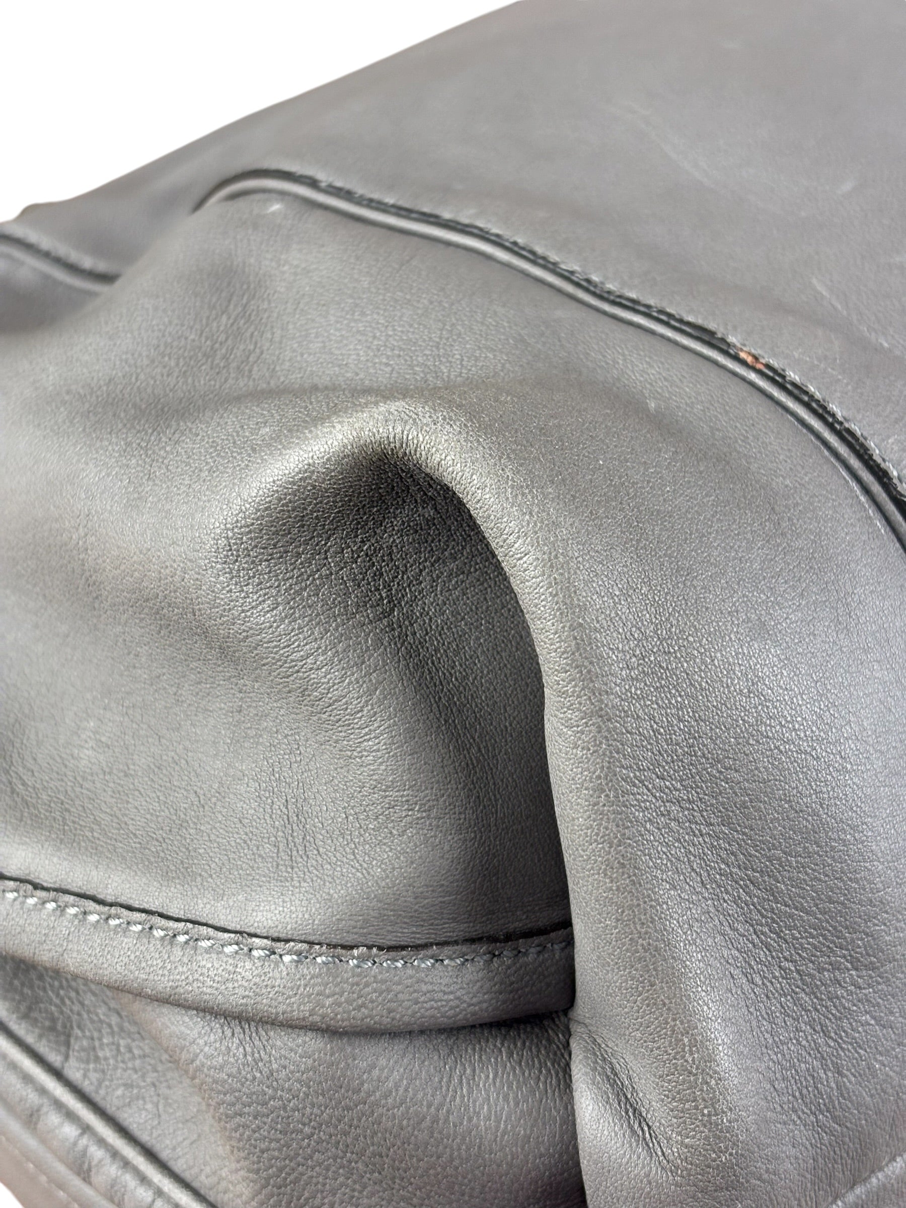 Chloé Vintage Grey Leather Shoulder Bag
