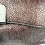Prada Vintage Brown Leather Cervo Antik Messenger Bag
