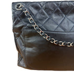 Chanel Black Leather Reissue 2.55 Flap Shoulder Bag 1999