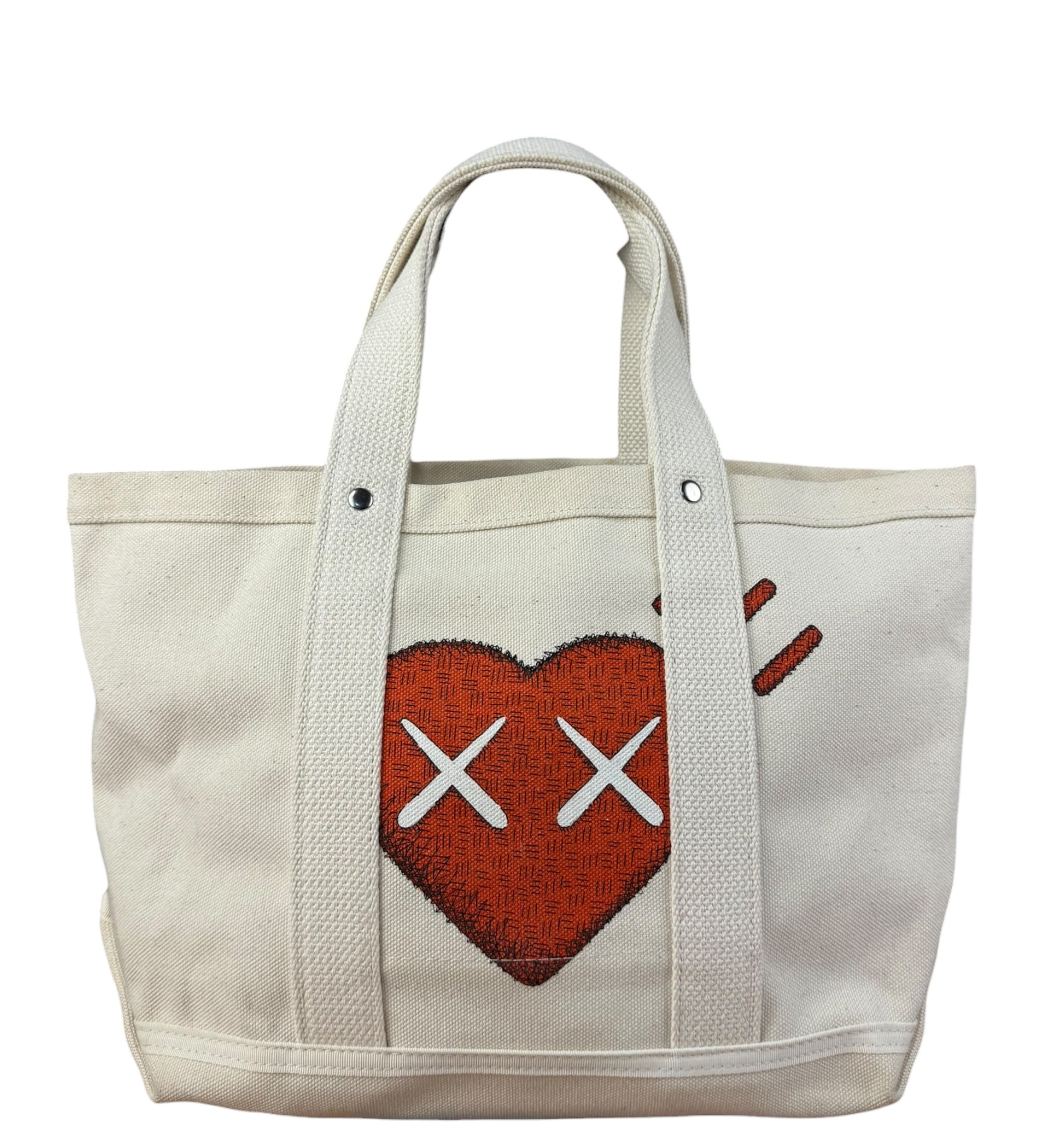 Human Made X KAWS Small Canvas Tote Bag