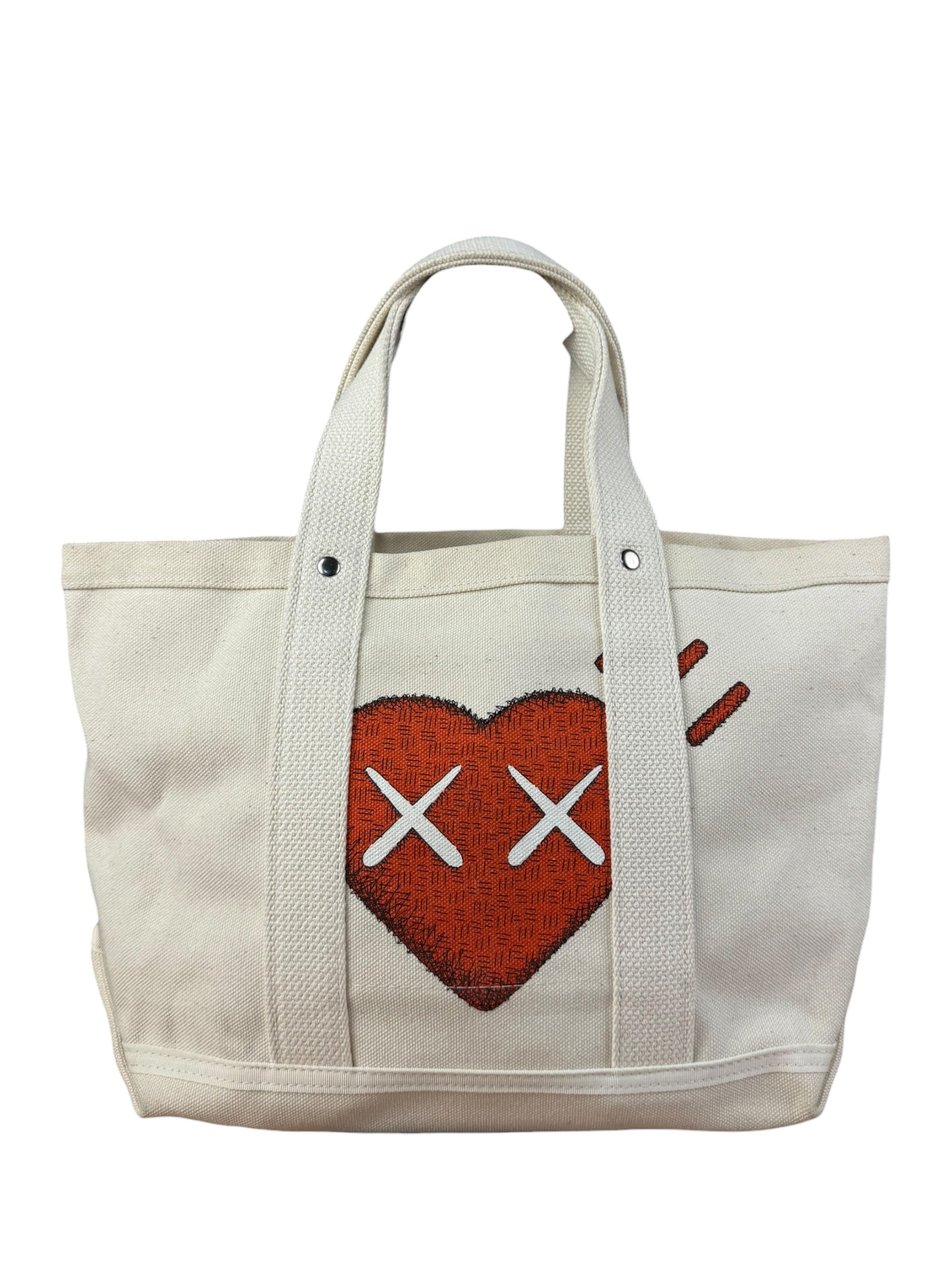 Human Made X KAWS Small Canvas Tote Bag