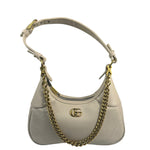 Gucci White Aphrodite Leather Shoulder Bag