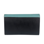 Celine Multi-Colored Leather Pocket Envelope Chain Wallet