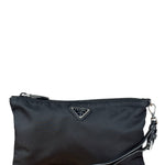 Prada Black Nylon Pouch