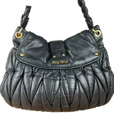 Miu Miu Vintage Calfskin Soho Shoulder Bag