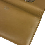 Fendi Beige Monster Face Leather Long Wallet