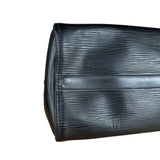Louis Vuitton Black Epi Speedy 25