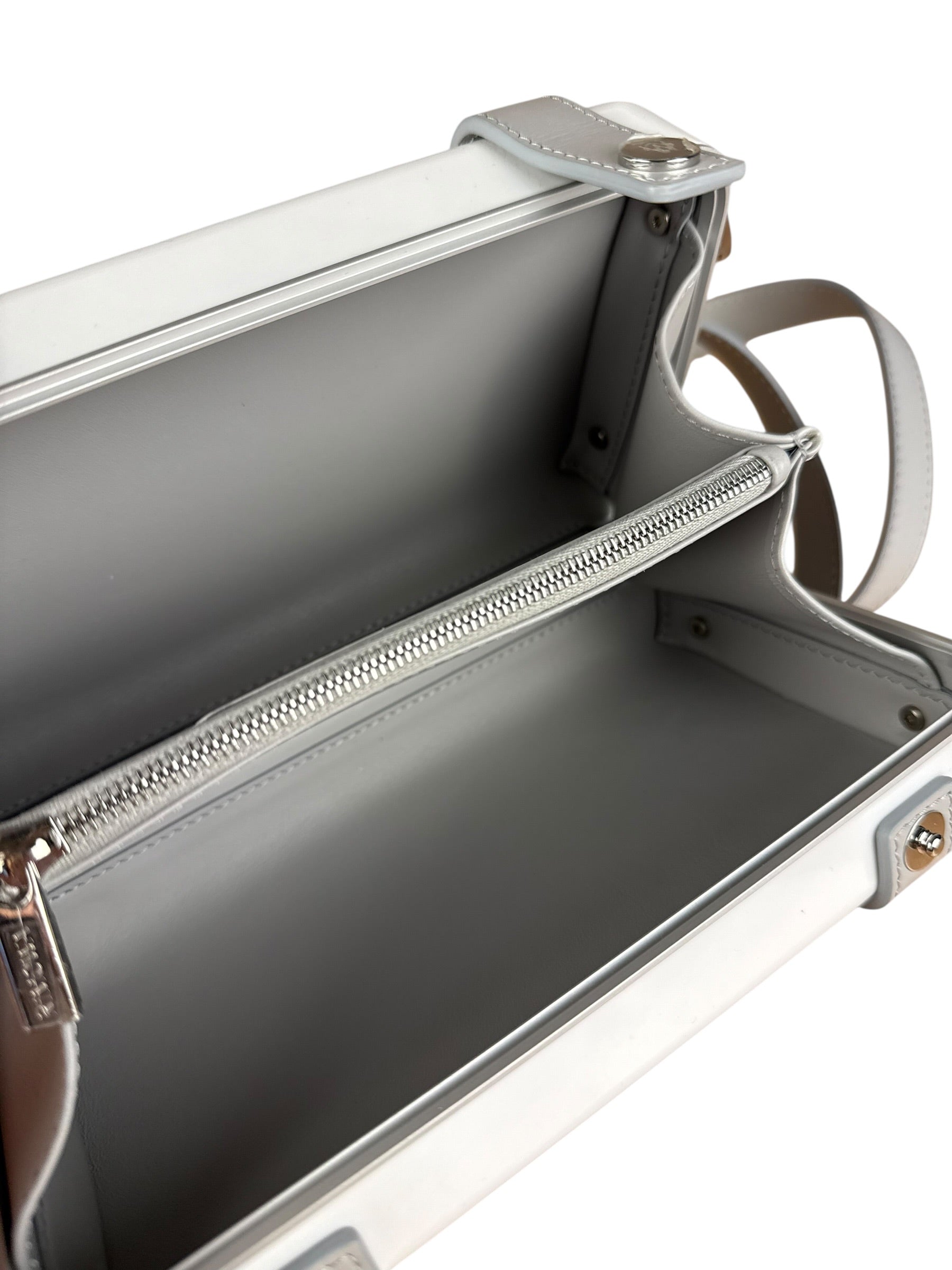 Rimowa Personal Polycarbonate Crossbody Clutch White