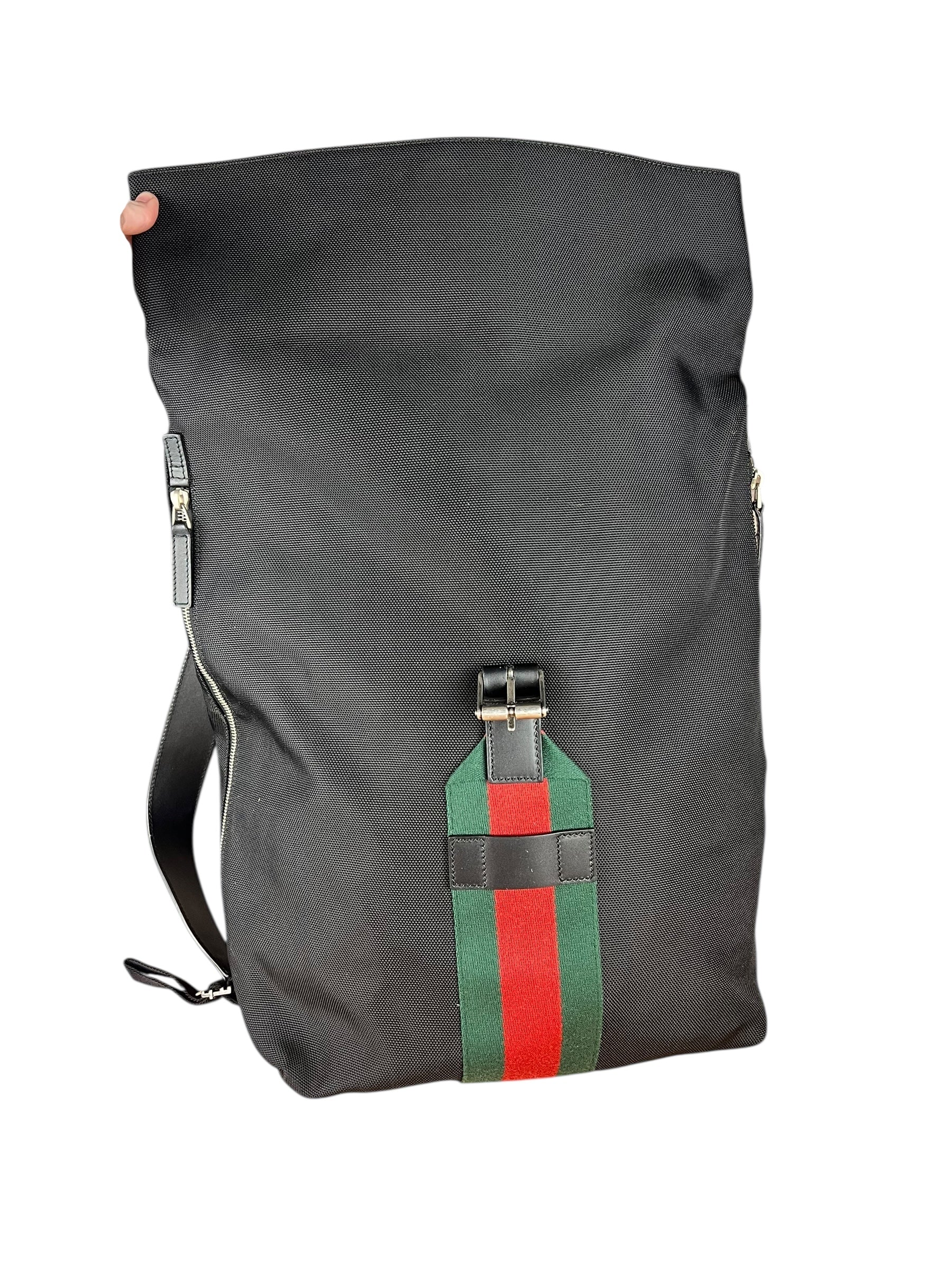 Gucci Sherry Line Canvas Techno Backpack