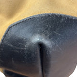 Gucci Vintage Brown Canvas Zip Tote