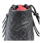 Chanel Black Quilted Calfskin Cambon Ligne Tote 2003