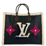Louis Vuitton OnTheGo Black Leather 2020 Teddy Collection