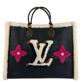 Louis Vuitton OnTheGo Black Leather 2020 Teddy Collection