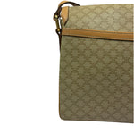 Celine Vintage Macadam Coated Canvas Crossbody Bag