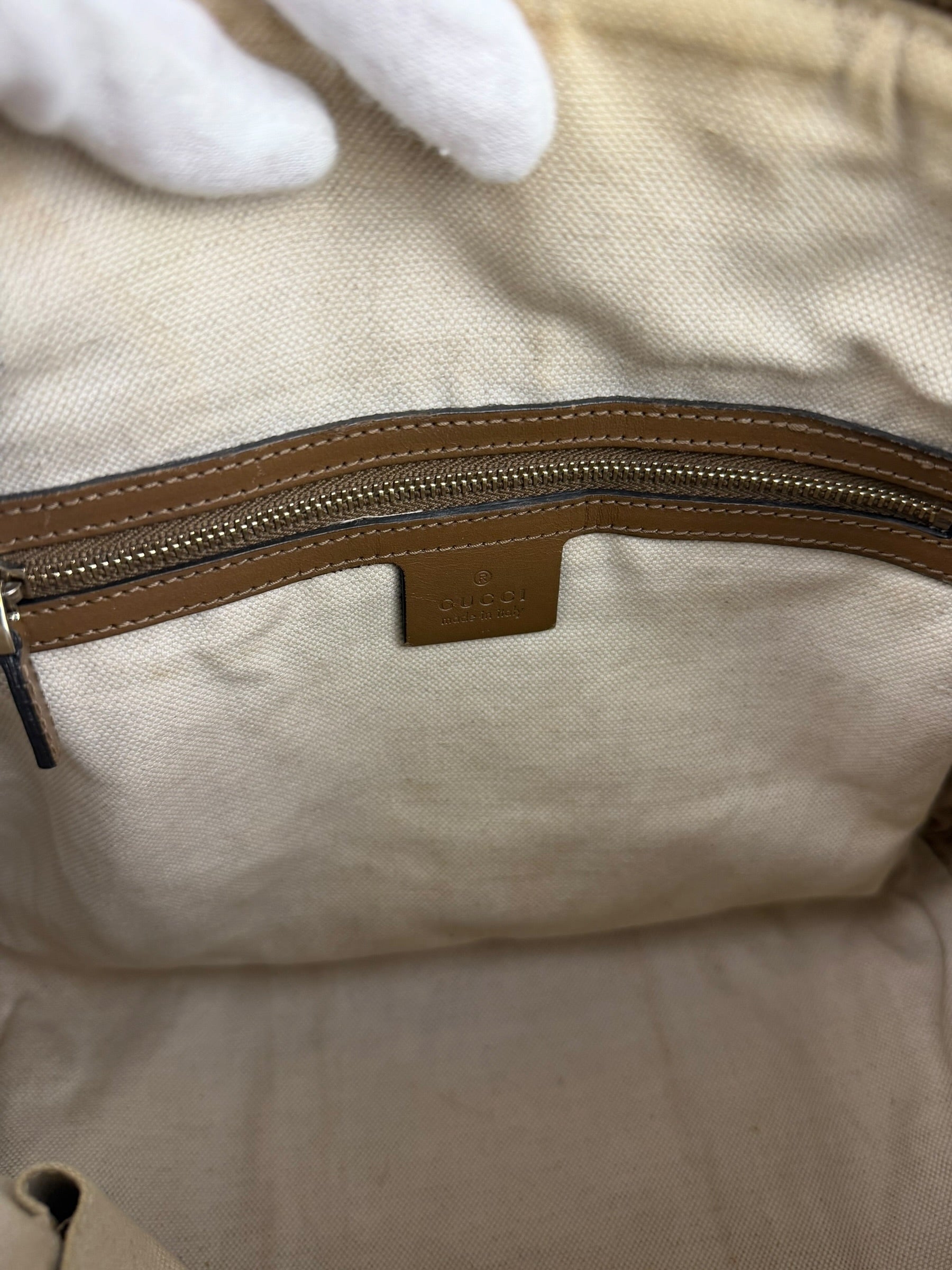 Gucci Vintage GG Web Joy Mini Boston