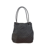 Gucci GG Denim leather Trim Gifford Tote Bag