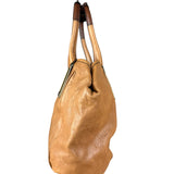 Chloé Brown Leather Ethel Tote Bag