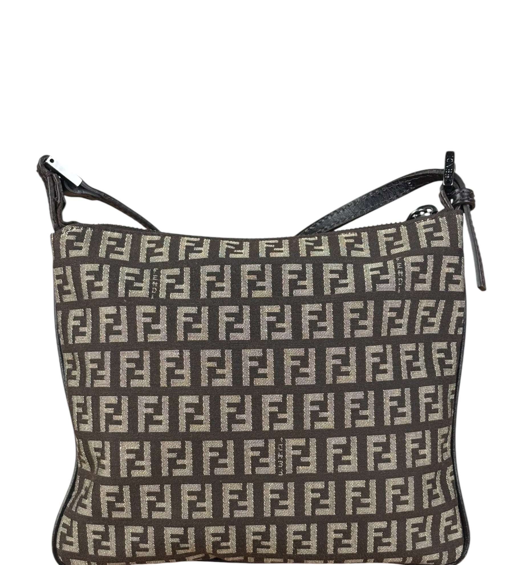 Fendi Vintage Brown Zucca Crossbody