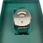 Gucci 157.3 Grip Green Croc Strap