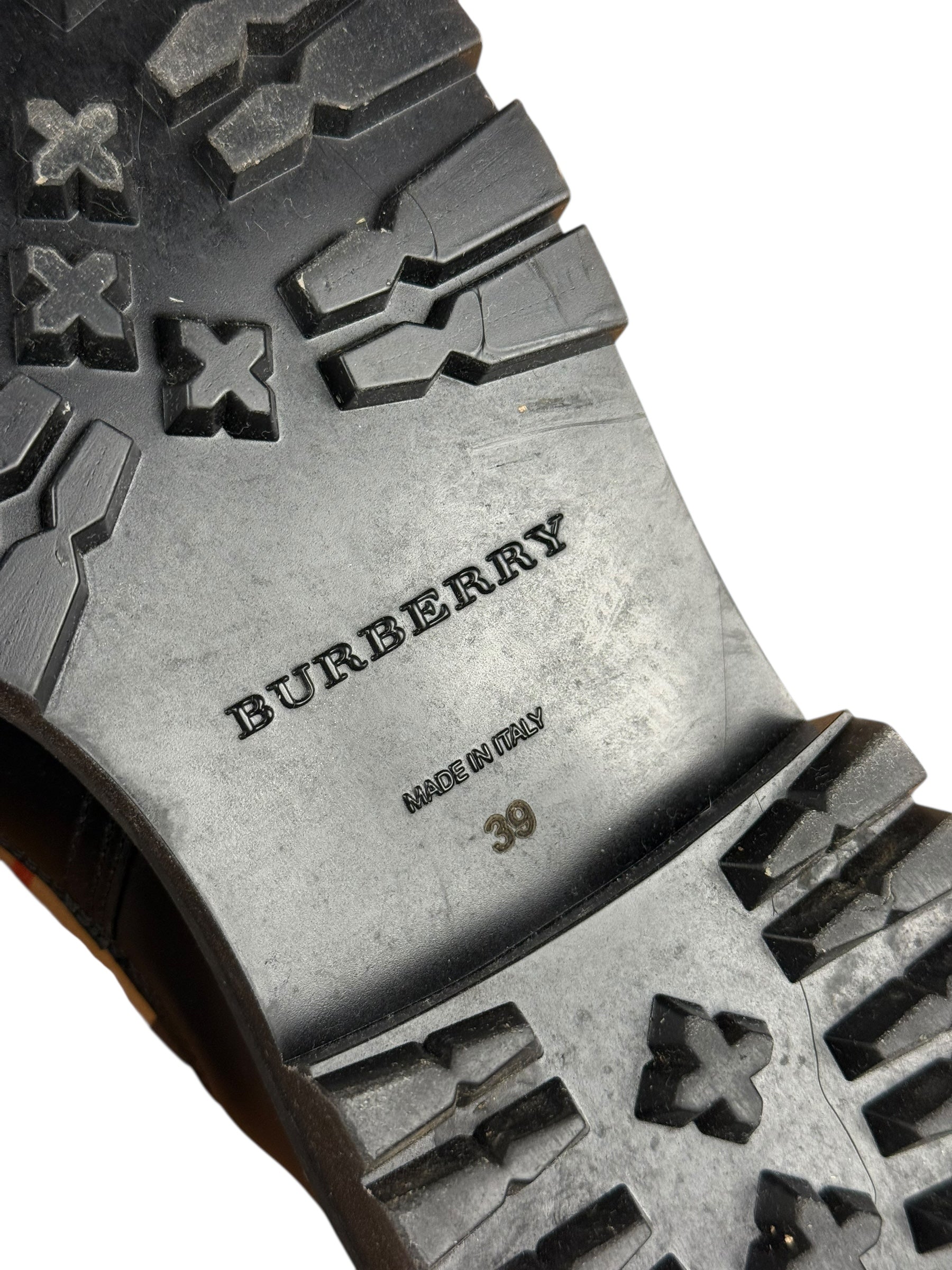 Burberry Nova Check Rubber Boots