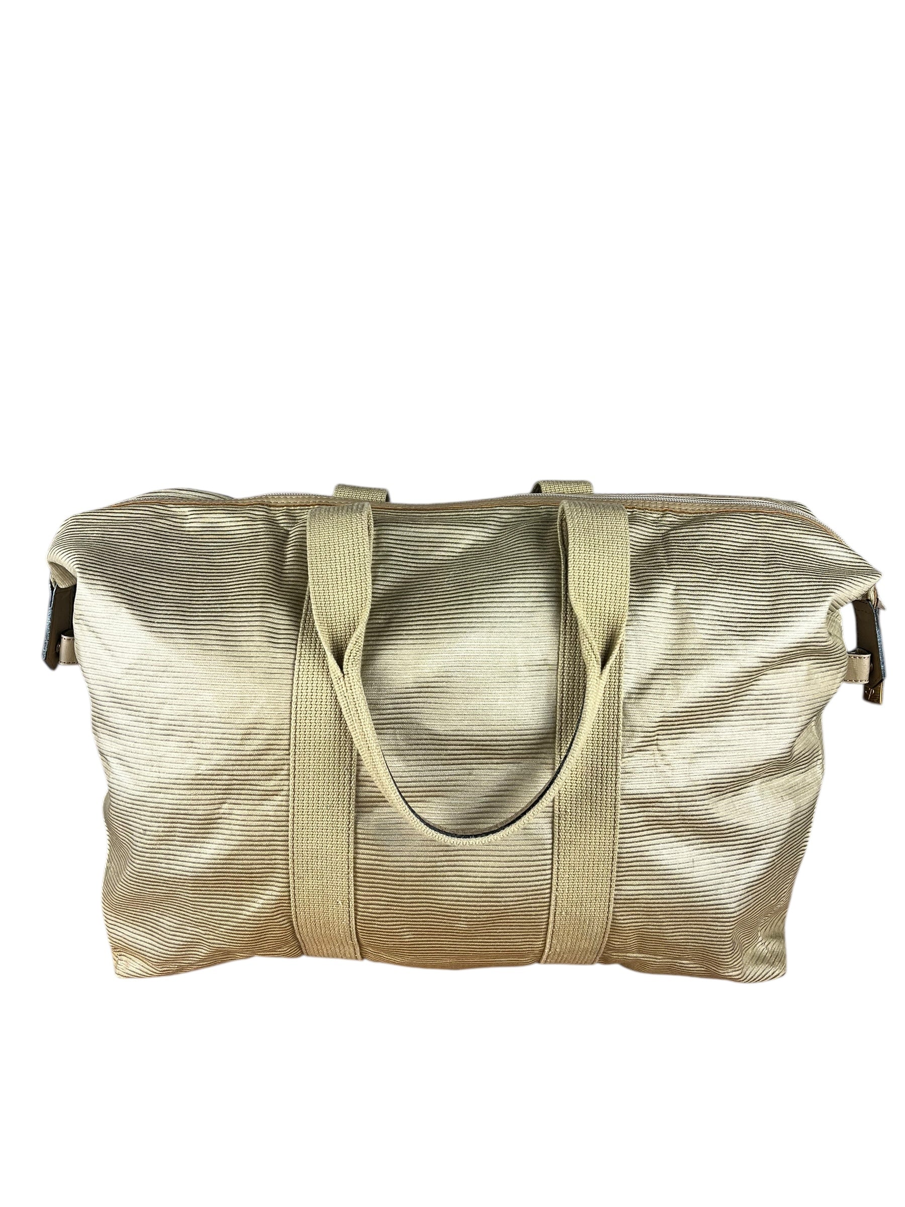 Yves Saint Laurent Vintage Duffle Bag Beige