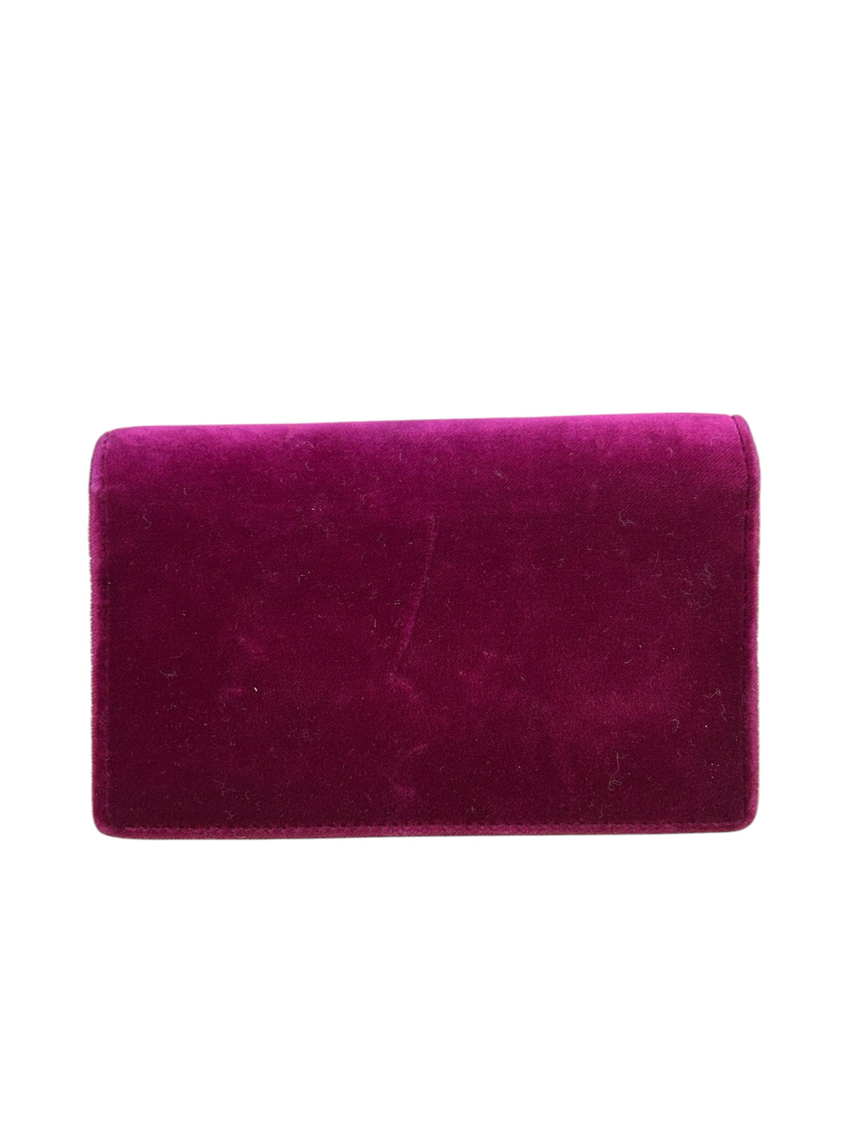 Gucci Purple Velvet Super Mini Dionysus Shoulder Bag