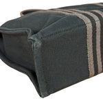Hermes Black Fourre Tout Canvas Tote