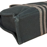 Hermes Black Fourre Tout Canvas Tote