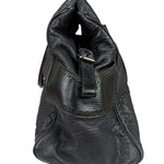 Fendi Black Leather Etniko Du Jour Shoulder Bag
