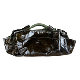 Loewe Vintage Nappa Aire Brown Patent Handbag