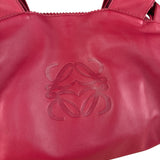 Loewe Dark Red Nappa Aire Leather Handbag