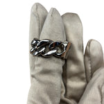 Yves Saint Laurent ID Plaque Chain Link Ring