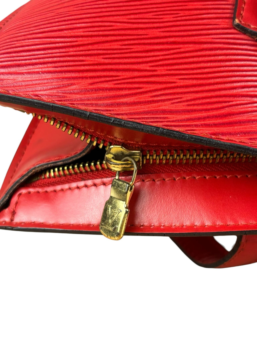 Louis Vuitton Red Epi Saint Jacques MM