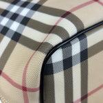 Burberry Bicolor Canvas House Check Tote Bag