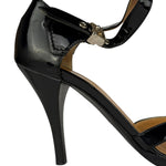 Hermes Sac Depeche Black Leather Heels