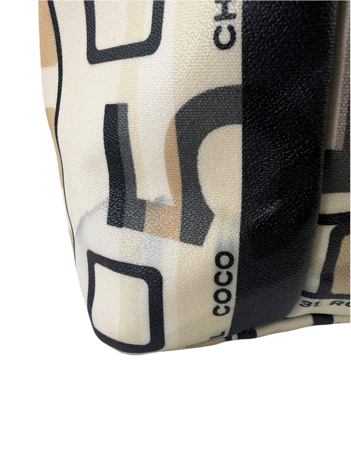 Chanel Colorblock Leather Le Train Shopping Tote 2006