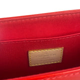 Louis Vuitton Red Monogram Vernis Biscayne Bay PM Handbag