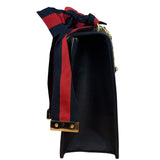 Gucci Black Leather Sylvie Small Hand/Shoulder Bag